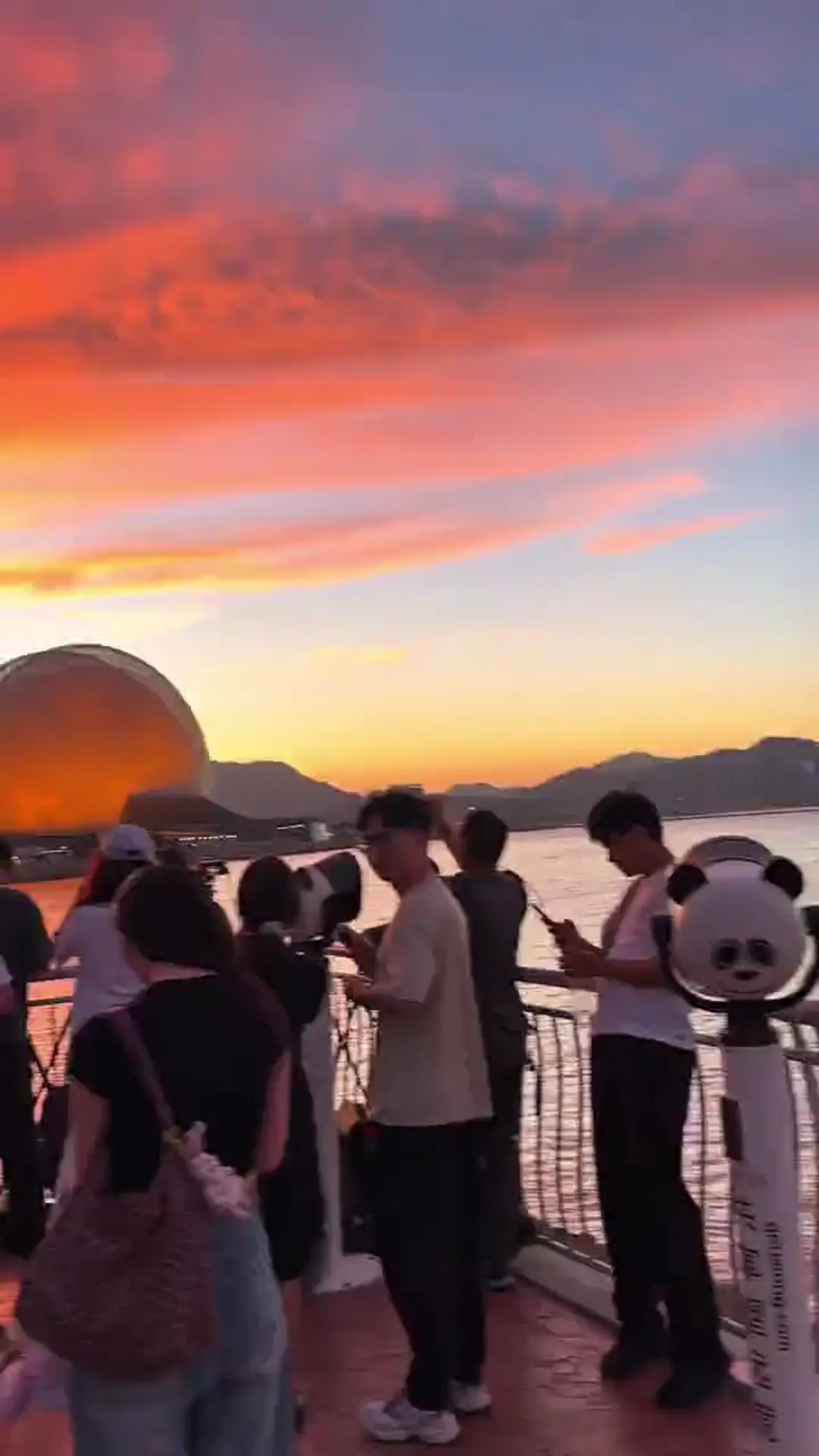 Riyuebei sunset video preview